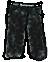 sketch of black denim pants
